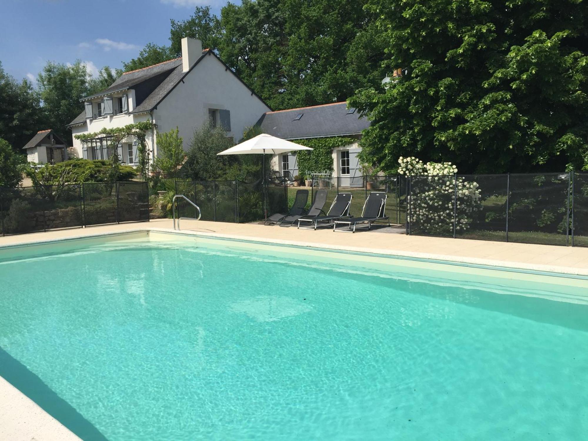 Bed and Breakfast La Butte De Gohier Blaison Exteriér fotografie